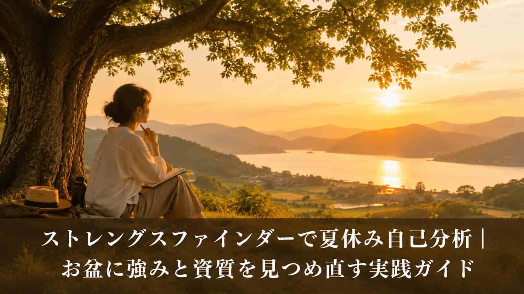 ストレングスファインダーで夏休み自己分析|お盆に強みと資質を見つめ直す実践ガイド